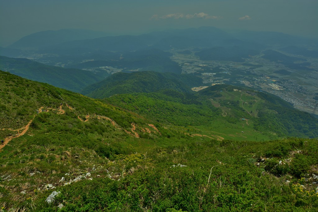 伊吹登山道