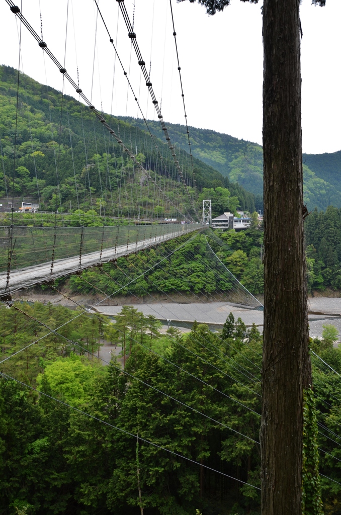 吊橋風景