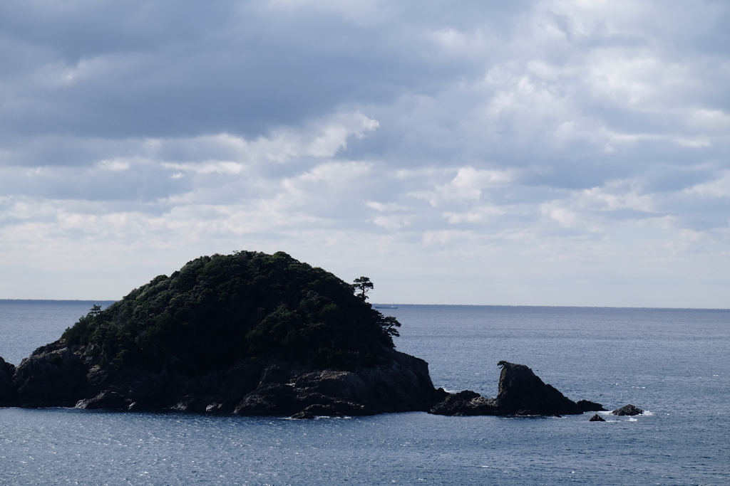 引っ掛け島の空