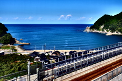 余部の海