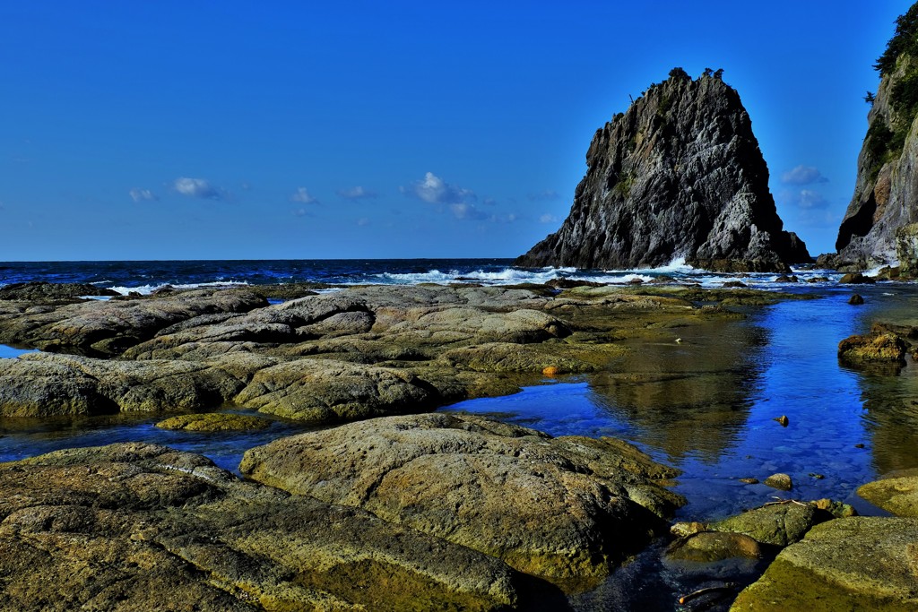 山陰海岸ジオトープ/岩場