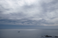 明るい曇り空