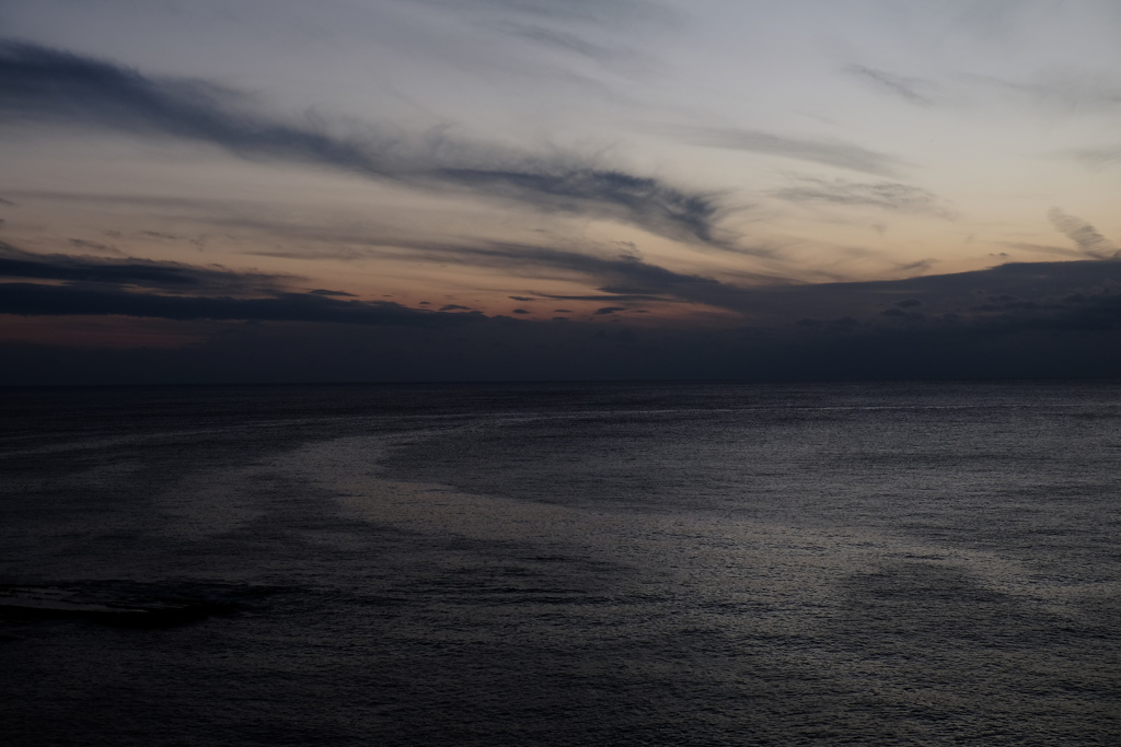潮目と雲のコラボ