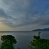 北湖の朝