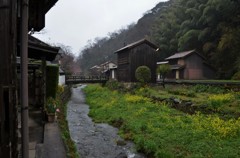 石見街道と川
