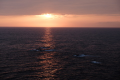 夕日遠く