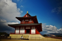 大極殿の空