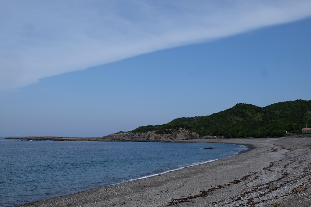 地形に沿う雲
