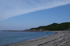 地形に沿う雲