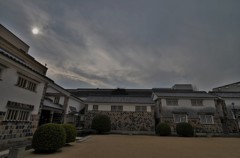 曇天の大原
