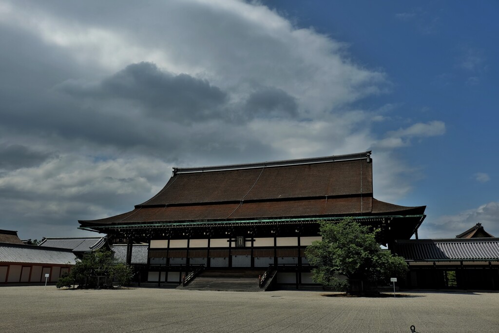 宮殿の空