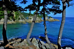 山陰海岸ジオトープ/松越し