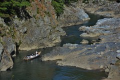 惜夏の川下り