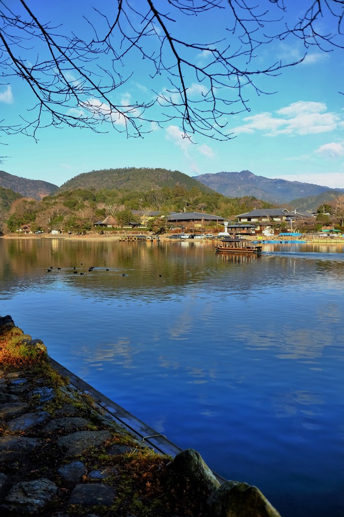 冬の川