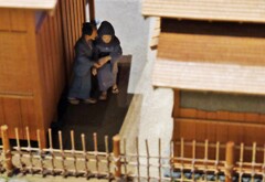 江戸の逢引き（ジオラマ）