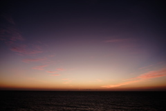 夕刻の空
