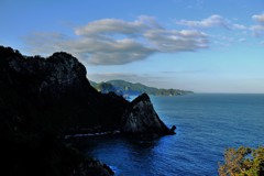山陰海岸ジオトープ/雲かかる