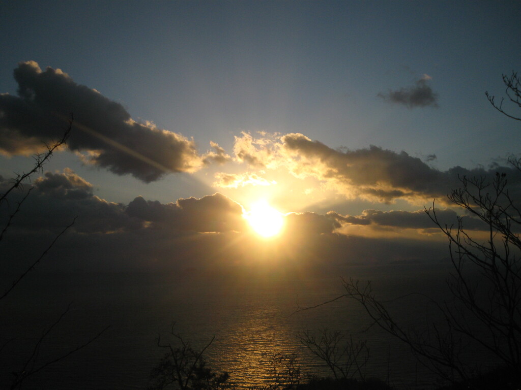 10年前の夕日は今も同じか