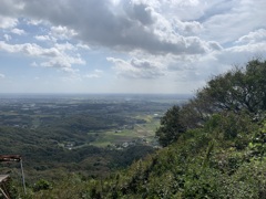 土浦の北から関東平野を望む2022年最後の夏日‗IMG_0310