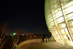 ガラスの曲面建築　国立新美術館　2007