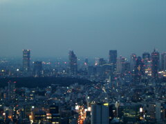 東京 六本木ヒルズ 森タワーからの景色 2004 TOKYO トワイライト