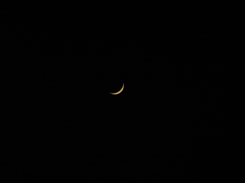 2021/01/16　三日月　 Crescent Moon