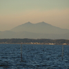 美浦村から土浦市筑波山を望む 2