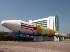 H-2ロケット　JAXA　筑波宇宙センター