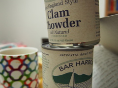 clam chowder