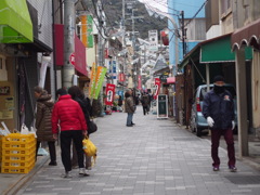 箕面の商店街