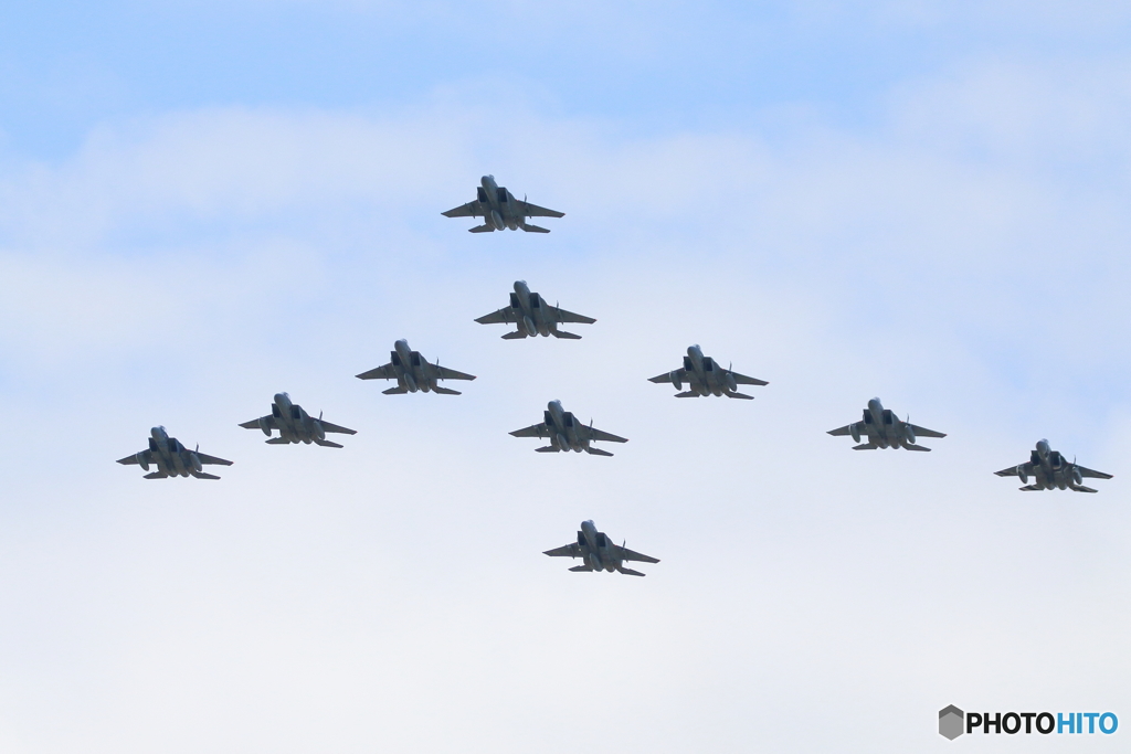 F15 10編隊
