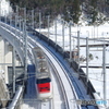 雪化粧に疾走するイーストアイ