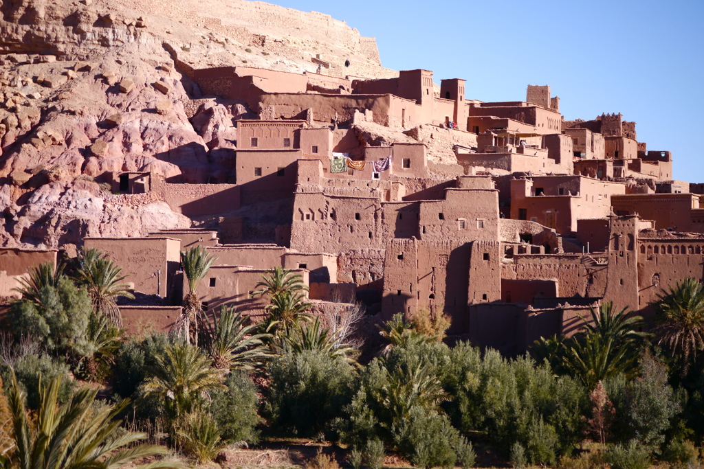 モロッコ/アイトベンハットゥ〜土壁で出来た街