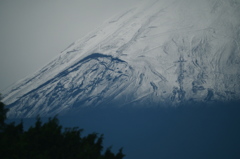 富士山の初冠雪