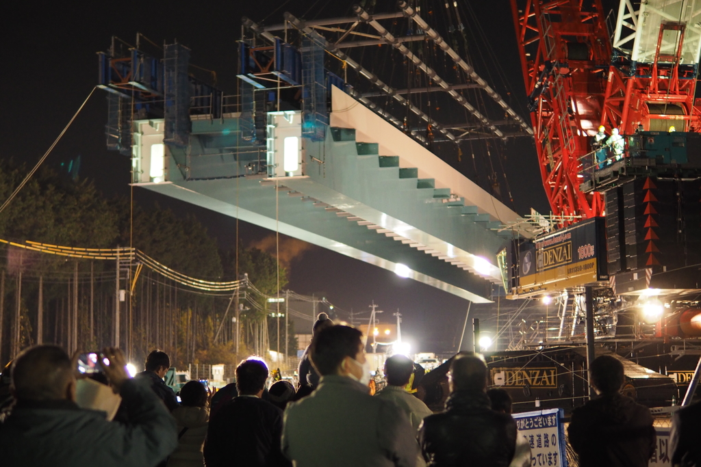 新東名　架設現場