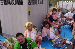 お祭り〜休憩中