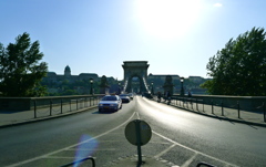 ブダペストの「くさり橋」