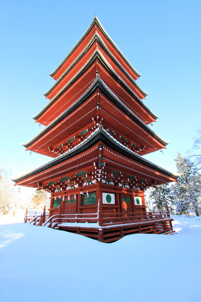 最北の五重塔2015−2