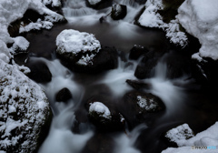 雪解けの清流