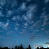 ふわふわ雲の星空