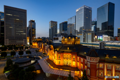 東京KITTE丸の内からの夕景-Ⅱ