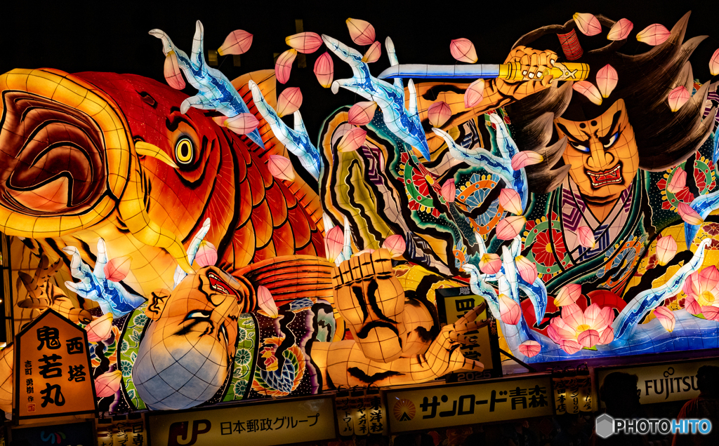青森ねぶた祭にて-Ⅵ