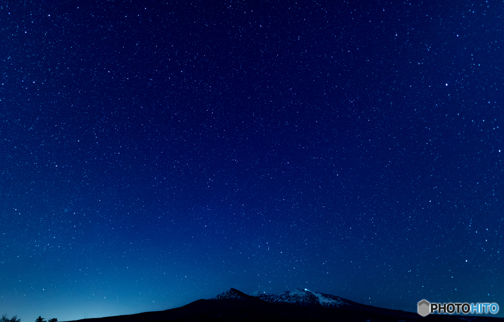 萱野（かやの）高原の夜