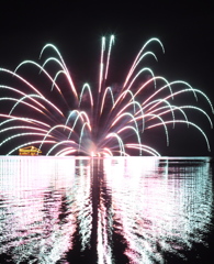 十和田湖湖水祭りにて