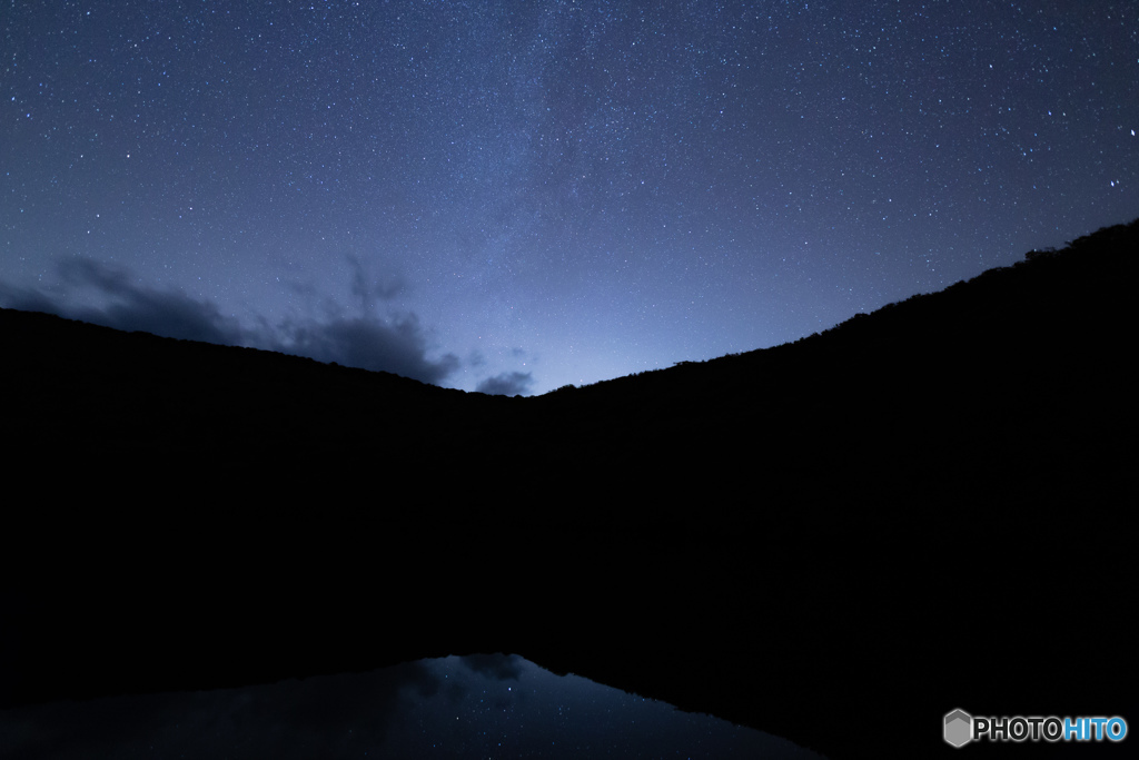 蔦沼の星空