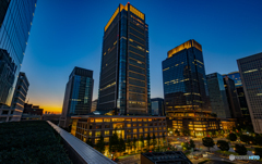 東京KITTE丸の内からの夕景-Ⅰ