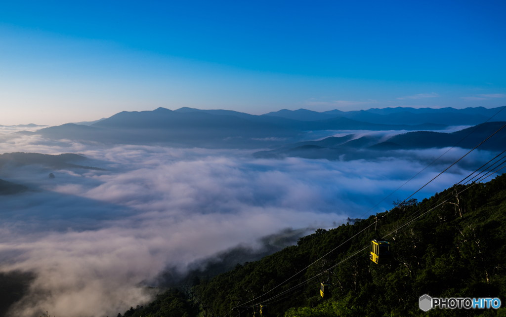 占冠雲海テラスにて-Ⅱ