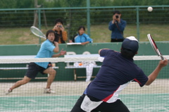 ボレー直前