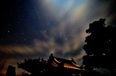 雲からのオリオン座