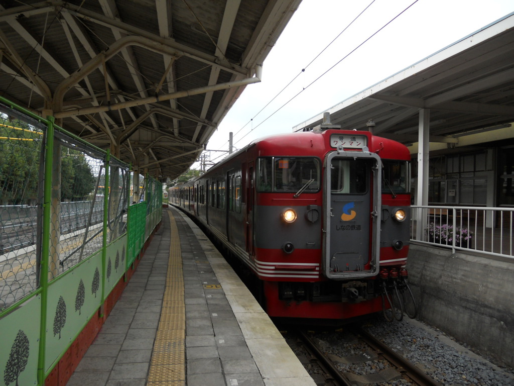 しなの鉄道　軽井沢駅